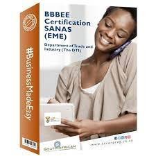 B-BBEE certificate